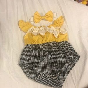 Onesie with headband